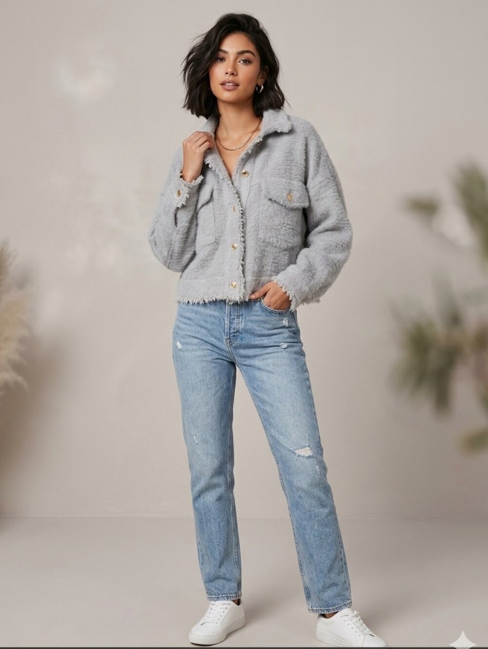 SHACI NWOT Cozy Shacket